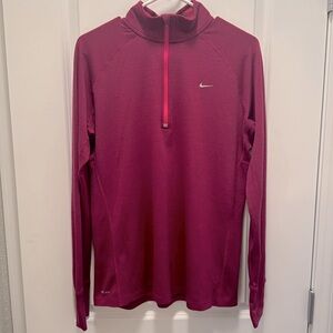 Nike Running 1/4 Zip Jacket - Purplish - Size XL